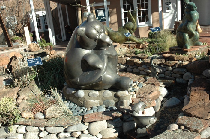 Heads-or-Tails-McLarry-Fine-Art-Gallery-Sculpture-Garden-Santa-Fe-New-Mexico