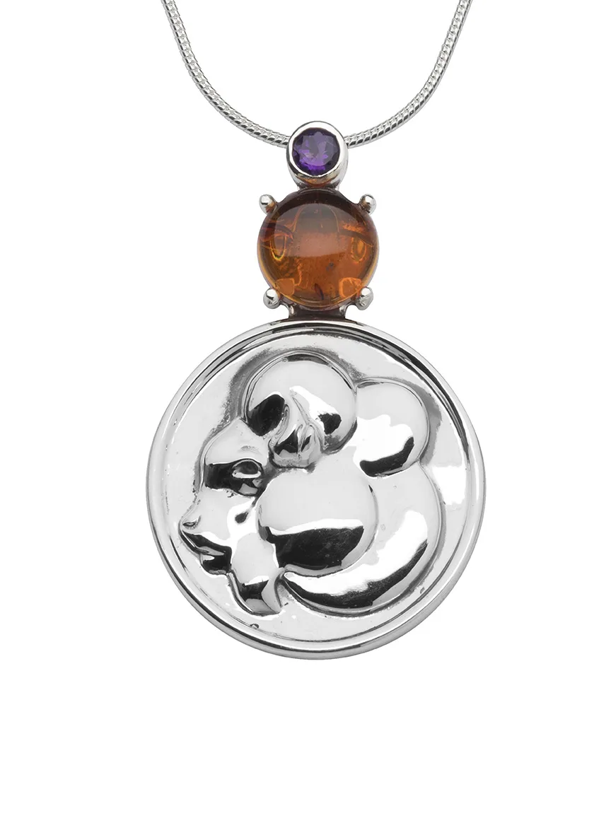 TLC Bison Medallion Pendant - Image 2