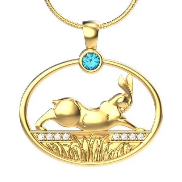 TLC Rabbit Reach Pendant - Image 7