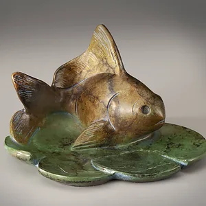 Treasure Tray Prosperity - Goldfish & Lily Pad